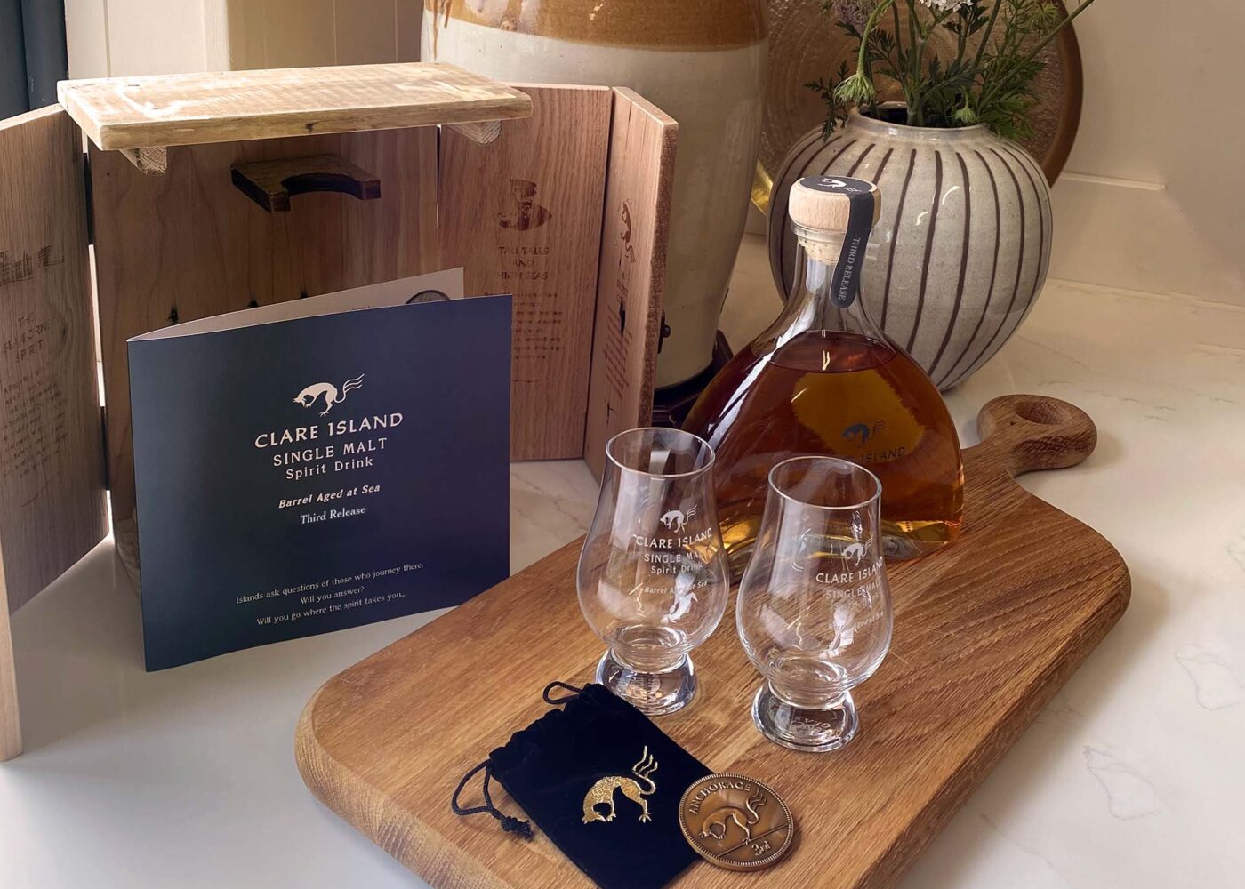 Clare Island whiskey gifts