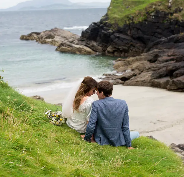 Clare Island Bride & Groom